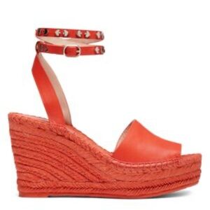 Kate Spade Tamarillo Wedge Espadrilles Peep-Toe